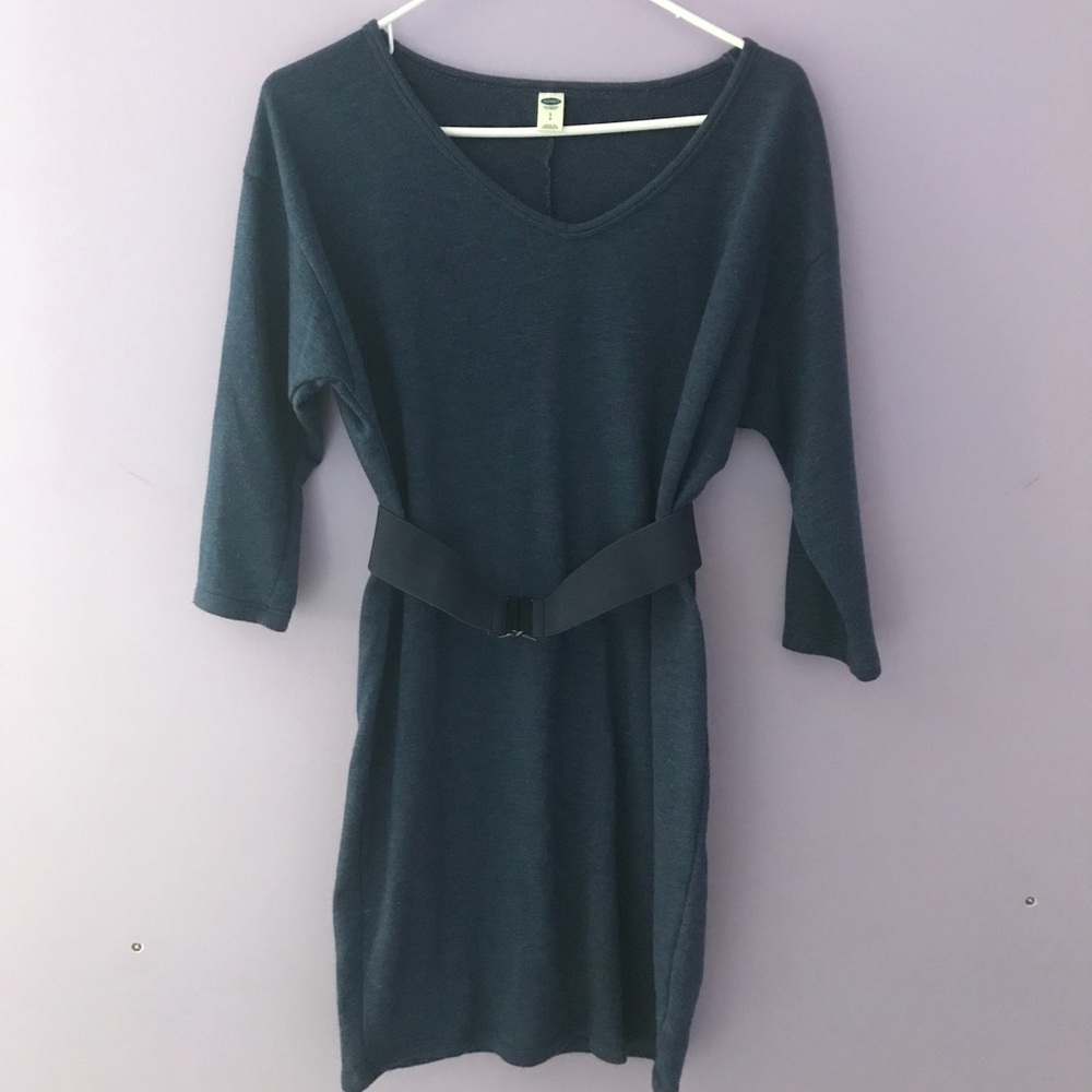 Navy oversized t-shirt dress from Old Navy